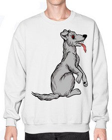 Dog 97# - cartoon animals- Sweatshirt - Crew