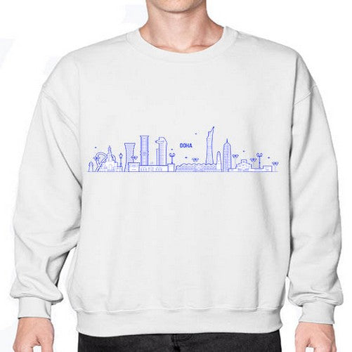 Doha 674# - cities- Sweatshirt - Crew