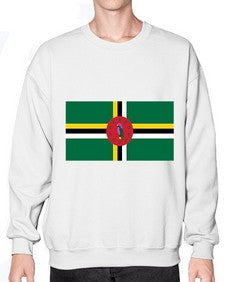 Dominica 675# - world flags- Sweatshirt - Crew