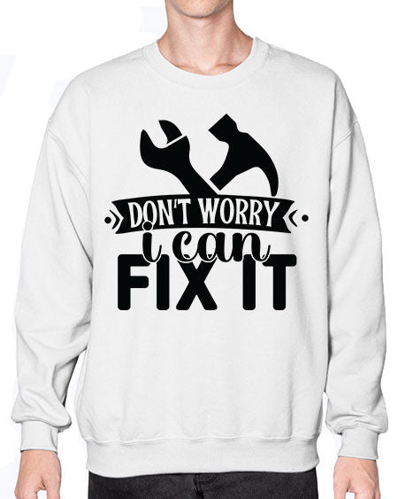 Dont Worry I Can Fix It 723# - nail tech- Sweatshirt - Crew