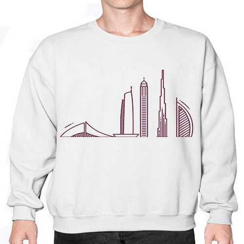 Dubai 686# - cities- Sweatshirt - Crew