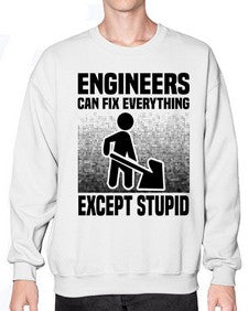 Engineers can fix Style 770# - engineer- Sweatshirt - Crew