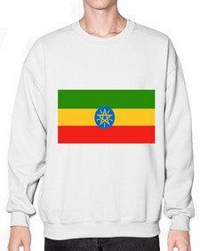 Ethiopia 715# - world flags- Sweatshirt - Crew