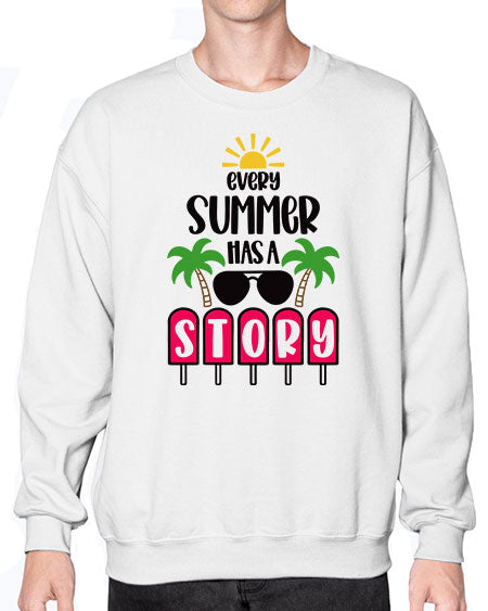 Every Summer Has A Story Style 46# - summer- Sweatshirt - Crew