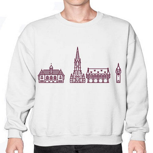 Freiburg 747# - cities- Sweatshirt - Crew