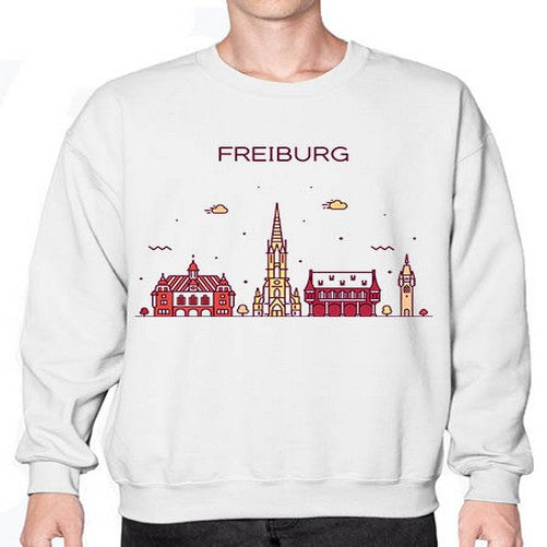 Freiburg 748# - cities- Sweatshirt - Crew