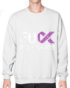 Fuck Alzheimers Fuck Dementia Alzheimer 151# - alzheimers- Sweatshirt - Crew