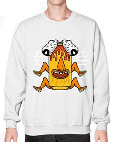 Fuck the weekend 128# - cartoon general- Sweatshirt - Crew