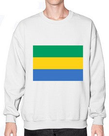 Gabon 754# - world flags- Sweatshirt - Crew