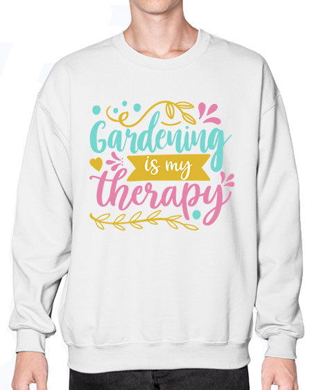 Gardening is my therapy Style 66# - summer- Sweatshirt - Crew