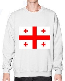 Georgia 759# - world flags- Sweatshirt - Crew