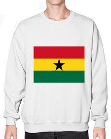 Ghana 768# - world flags- Sweatshirt - Crew