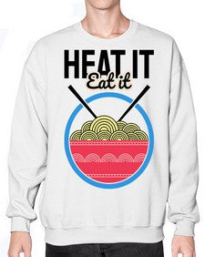 Heat it Eat it 1037# - Ramen- Sweatshirt - Crew