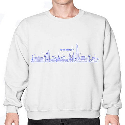 Ho Chi Minh 840# - cities- Sweatshirt - Crew