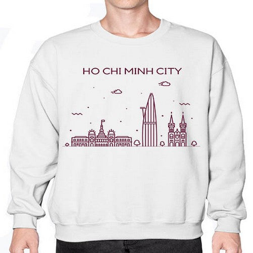 HoChiMinh 841# - cities- Sweatshirt - Crew