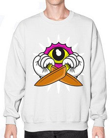 I spy you 140# - cartoon general- Sweatshirt - Crew