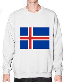 Iceland 921# - world flags- Sweatshirt - Crew