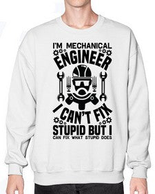 Im mechanical Style 979# - engineer- Sweatshirt - Crew
