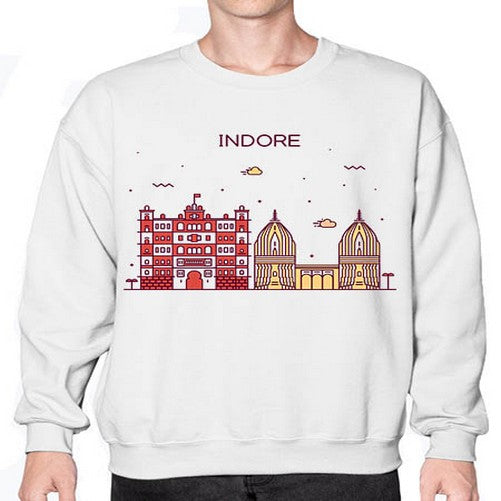 Indore 953# - cities- Sweatshirt - Crew