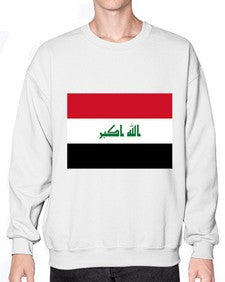 Iraq 961# - world flags- Sweatshirt - Crew