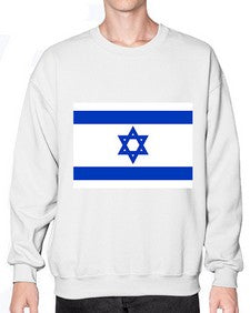 Israel 963# - world flags- Sweatshirt - Crew