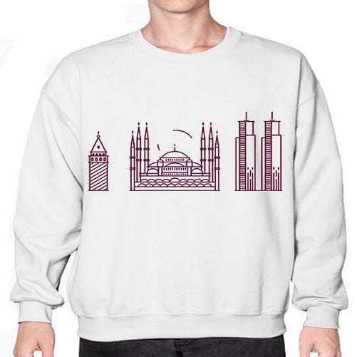 Istanbul 966# - cities- Sweatshirt - Crew