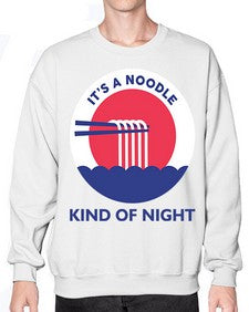 Its a Noodle 1218# - Ramen- Sweatshirt - Crew