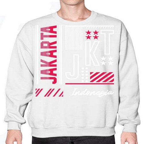 Jakarta 984# - cities- Sweatshirt - Crew