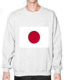 Japan 988# - world flags- Sweatshirt - Crew