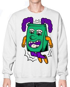 Jumping pouch 146# - cartoon general- Sweatshirt - Crew