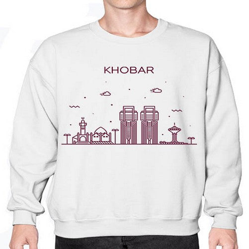 Khobar 1051# - cities- Sweatshirt - Crew