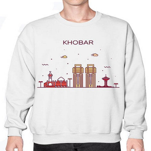 Khobar 1053# - cities- Sweatshirt - Crew