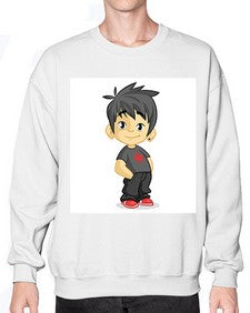 Kid 149# - cartoon general- Sweatshirt - Crew
