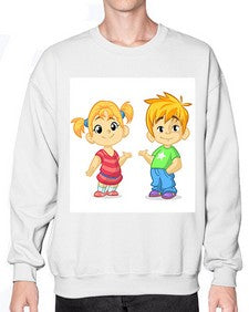 Kid 157# - cartoon general- Sweatshirt - Crew