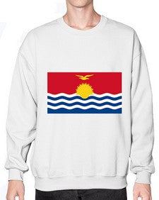 Kiribati 1065# - world flags- Sweatshirt - Crew