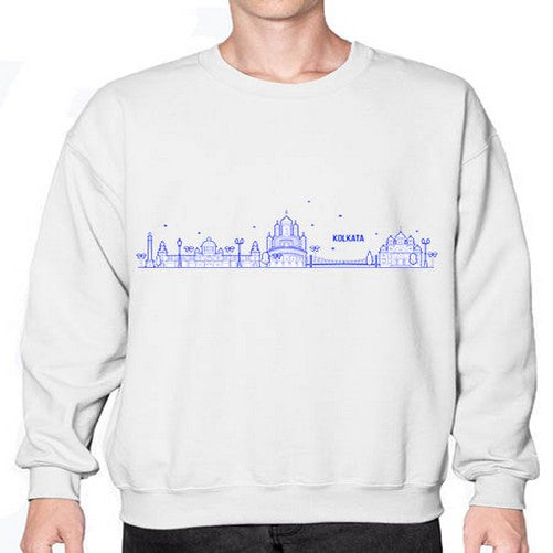 Kolkata 1076# - cities- Sweatshirt - Crew