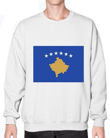 Kosovo 1077# - world flags- Sweatshirt - Crew