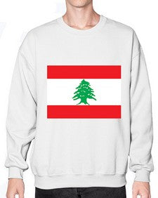 Lebanon 1122# - world flags- Sweatshirt - Crew