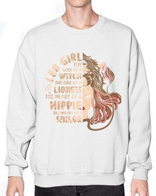 Leo girl 289# - leo- Sweatshirt - Crew