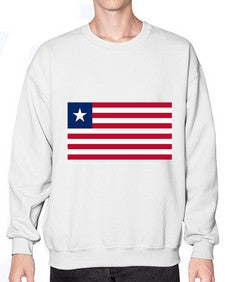 Liberia 1131# - world flags- Sweatshirt - Crew