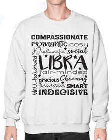 Libra 569# - libra- Sweatshirt - Crew