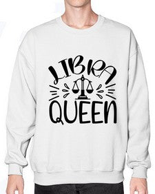 Libra queen 328# - libra- Sweatshirt - Crew