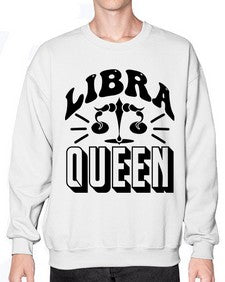 Libra queen 329# - libra- Sweatshirt - Crew