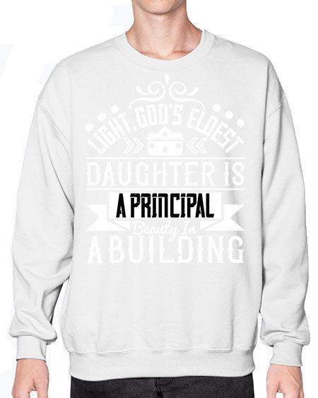 Light Gods eldest daughter is a principal beauty in a building Style 274# - architect- Sweatshirt - Crew