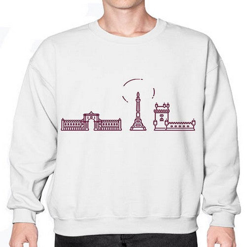 Lisbon 1146# - cities- Sweatshirt - Crew