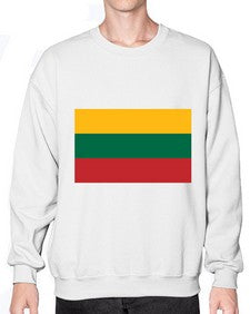 Lithuania 1149# - world flags- Sweatshirt - Crew