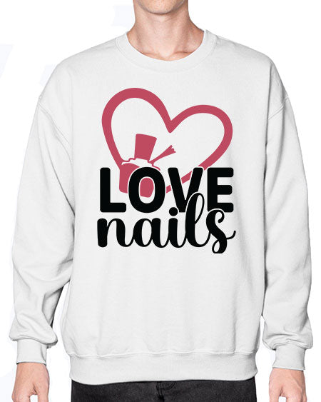 Love Nails 1072# - nail tech- Sweatshirt - Crew