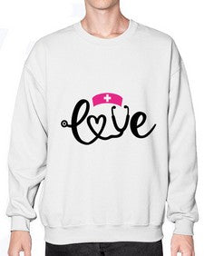Love Style Style 1073# - nurse- Sweatshirt - Crew