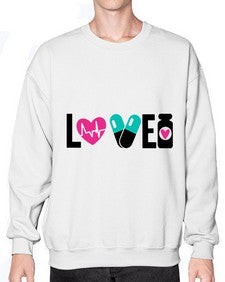 Love Style Style 1075# - nurse- Sweatshirt - Crew