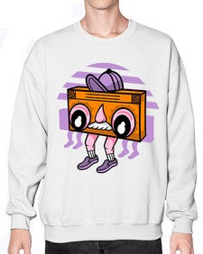 Low beat low life 161# - cartoon general- Sweatshirt - Crew